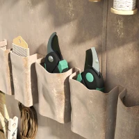 Zestaw narzędzi ogrodowych Outsunny 2 sztuki, Metalowe narzędzia ogrodowe z nożycami Bypass i Amboss, Zestaw do ogrodnictwa, Prezenty ogrodnicze dla kobiet i mężczyzn, Zielony+Czarny(m-9)