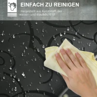 System regałów do szafy DIY, 16 półek, 2 drążki, Czarny(m-7)