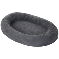 PawHut Human Dog Bed, 175L x 115W x 35Hcm Giant Human Dog Bed with Washable Cover, Waterproof Non-slip Bottom, Handel, Fluffy Dog Bed for People, Adults, Pet Family, Dark Grey(m-10)