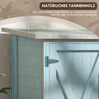 Skrzynia ogrodowa, drewniana, odporna na warunki atmosferyczne(m-7)