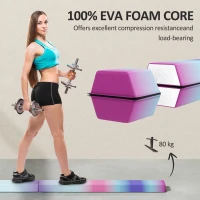 SPORTNOW 236 cm Składana Belka Gimnastyczna, Przenośna, Antypoślizgowa, do 80 kg, dla Dzieci od 3 Lat, Wielokolorowa, Wewnątrz i Na Zewnątrz(m-5)