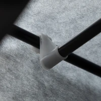 Szafa materiałowa, składana, 8 półek, z wieszakami na ubrania(m-9)