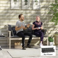 Poduszka na ławkę 3-osobową 180x110x8 cm, związek, koc.(m-2)