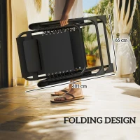 Zestaw leżaków ogrodowych 3w1 z poduszkami i stolikiem(m-7)