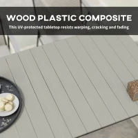 Zestaw mebli ogrodowych 7-częściowy, stół dla 6 osób(m-5)