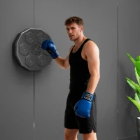 Maszyna do boksu z muzyką, Bluetooth, czarna(m-7)