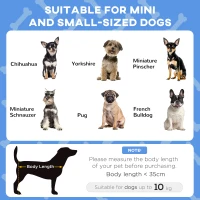 PawHut Legowisko dla Psa z Baldachimem, Zewnętrzne, Przenośne, Wodoodporne, do 30 kg, 61 x 46 x 63 cm, Ciemnoniebieskie(m-4)