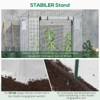 Szklarnia z roletą, okno boczne, stalowa konstrukcja, 2m²(m-6)