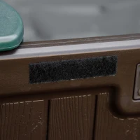 Piaskownica DIY z 3 miejscami, z pokrywą ochronną(m-8)