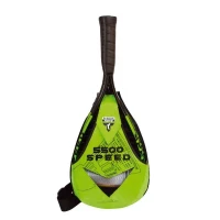 Raquette de Badminton TALBOT TORRO Speed 5500 - Aluminium - 56,5 cm de long - Profil de cadre 17,3 mm - 170 g - Cordage durable(m-5)