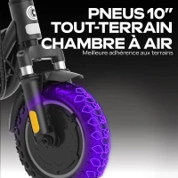Trottinette électrique - URBANGLIDE - 100 EVO - 450 W - Pneus 10 - Max 25 km/h - Autonomie jusqu'a 25 km(m-4)
