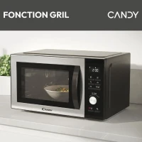 Micro-ondes Combi Candy Essenza CMCA29EDLB 1000W 29L Digital Noir -Combiné a chaleur tournante- 5 Niveaux de Puissance -10 Menus Aut(m-3)