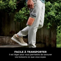 Blender portable NINJA Blast Max - BC251EUGY - bol 530 ml - autonomie 2h - sans fil - sans BPA - gris(m-5)