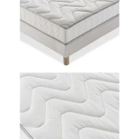 Ensemble matelas + sommier UNELMA 90 x 190 - 5 zones et mémoire de forme - 16 cm - DEKO DREAM(m-4)
