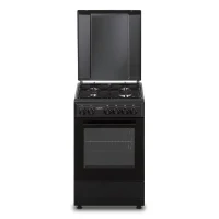 Cuisiniere gaz OCEANIC OCEACG50GB - 4 feux - L49,8 xP61 xH 86 cm - Noir(m-1)