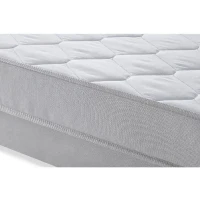 Ensemble Matelas 140x190 cm + Sommier - Mousse - 5 zones - 15 cm - Ferme - DEKO DREAM Airflex(m-4)