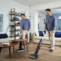 HOOVER HW300 - Aspirateur Laveur de Sols - 16 000Pa - Autonomie 40min - Tech.Anti-Twist Anti-emmelement - Auto-Nettoyage(m-2)