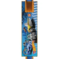 MONDO - Trottinette / Patinette 2 roues pliable - Hot Wheels(m-5)