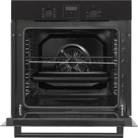 Four encastrable nettoyage catalyse - chaleur pulsée CONTINENTAL EDISON F80CBP Noir programmateur digital - 59,5 x 59,5 x 56,6 cm(m-5)