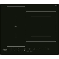Table de cuisson induction - HOTPOINT - 3 zones - Zones modulables - L 59 x P 51 cm - HB2760BNE - 7200W total - Noir(m-1)