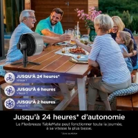 Ventilateur de table - SHARK - FA150EU - Avec ou sans fil - FlexBreeze TableMate(m-3)