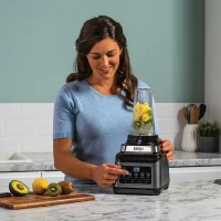 Robot multifonction Ninja : robot de cuisine, mixeur multi-usage et personnel -  BN800EU 3 en 1 Auto-IQ(m-4)