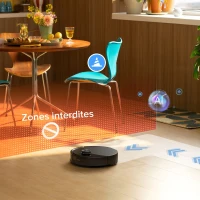 ROBOROCK Q10 VF+ - Aspirateur Robot Laveur avec Station de Vidage Automatique - Puissance 10000 Pa - Autonomie 150 min(m-6)