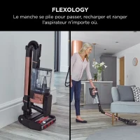 SHARK Stratos IZ400EU - Aspirateur Balai sans fil - Technologie DuoClean + PowerFins Plus - Eclairage LED(m-3)