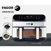 Friteuse sans huile FAGOR - Airfryer FGF10 - Capacité 10L - Double cuves 4,5L - Séparateur amovible - 2400W(m-3)