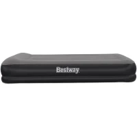 Matelas gonflable - BESTWAY - 671BU - Tritech Queen - 2 places, pompe USB intégrée, 2,03 m x 1,52 m x 36 cm(m-2)