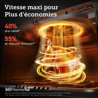 Friteuse sans huile COSORI - Dual Blaze Chef Edition - Capacité 6,4L - 12 programmes - 5 brochettes et 1 grille - 1700W - Noir(m-3)