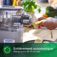 Machine a pâtes - PHILIPS - HR2345/19 - Série 5000 - 4 formes de disques - 150W - Blanc(m-3)