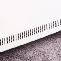 HOMCOM Radiateur électrique avec thermostat et timer - chauffage panneau à convection - panneau LED tactile(m-9)