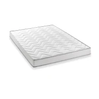 DEKO DREAM Ensemble Memoflex Matelas 140 x 190 cm + sommier  - 5 zones et mémoire de forme - 16 cm(m-3)