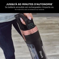 SHARK Stratos IZ400EU - Aspirateur Balai sans fil - Technologie DuoClean + PowerFins Plus - Eclairage LED(m-2)
