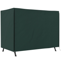 Outsunny 205 x 124cm Three-Seater Swing Chair Protective Cover Deep Green