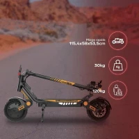 Trottinette électrique - URBANGLIDE - All Road 6 2x2 - 800 W - Pneus 10 - Max 25 km/h - Autonomie jusqu'a 80 km(m-4)