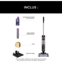 Shark HydroVac WD210EU - Aspirateur Laveur sans fil pour sols durs - Brosse rotative antimicrobienne(m-2)
