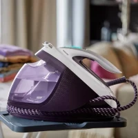 Centrale Vapeur - PHILIPS - GC9660/30 - PerfectCare Elite - 7.5 bars - 1.8L - Blanc/Violet(m-5)