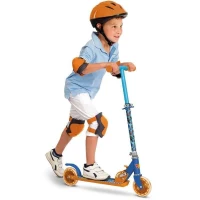 MONDO - Trottinette / Patinette 2 roues pliable - Hot Wheels(m-3)
