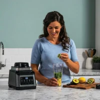 Robot multifonction Ninja : robot de cuisine, mixeur multi-usage et personnel -  BN800EU 3 en 1 Auto-IQ(m-3)