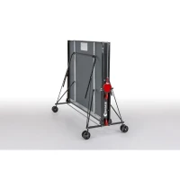 SPONETA - Table Tennis de Table - Table Ping Pong Compacte - Usage Extérieur - Gris et noir(m-2)