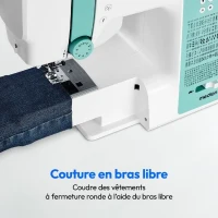 Machine a Coudre Numérique - MEDION - SD 36 - 38W - 270 Points - 700 tr/min - LED - Turquoise(m-3)