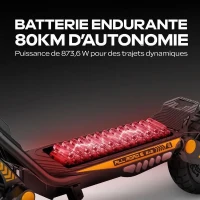 Trottinette électrique - URBANGLIDE - All Road 6 2x2 - 800 W - Pneus 10 - Max 25 km/h - Autonomie jusqu'a 80 km(m-5)