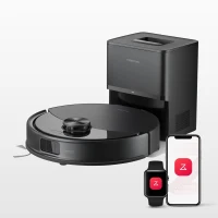 ROBOROCK Q10 VF+ - Aspirateur Robot Laveur avec Station de Vidage Automatique - Puissance 10000 Pa - Autonomie 150 min(m-1)
