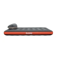 BESTWAY Matelas gonflable camping Pavillo - 2 places Roll & Relax - 203 x 183 x 22 cm - Avec sac de gonflage(m-2)