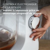 Robot pâtissier multifonction kMix KENWOOD KMX754APB - Moteur professionnel 1000W - 2 sorties pour accessoires - Bol en verre 5L(m-5)