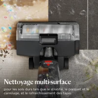 BISSELL CrossWave OmniForce Edge - Aspirateur Balai Laveur sans Fil - Aspire & Lave en Meme Temps ou Mode Aspiration Uniquement(m-2)