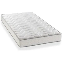 Ensemble matelas + sommier UNELMA 90 x 190 - 5 zones et mémoire de forme - 16 cm - DEKO DREAM(m-2)