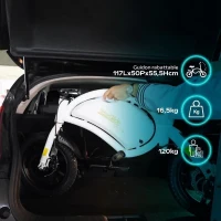 Draisienne électrique - URBANGLIDE - BIKE 140 WHITE - 36V - 350W - Pneus 14 - Autonomie 18KM - Vitesse max 25KM/h(m-3)